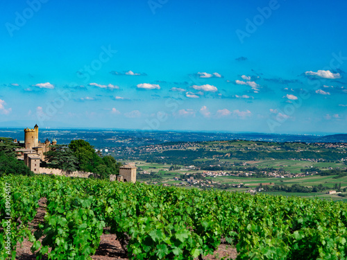 Fotografía Panorama depuis les monts du Beaujolais.
