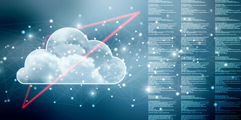Poster - 2d rendering technology Cloud computing 