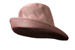 © Max Gagliano - Isolate woman fashion's hat. Half profile view on a white background.