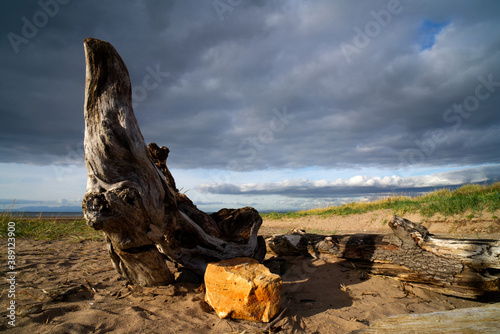 Cuadros en Lienzo Ayr Beach is located on the western coastline of Ayrshire in the south west of Scotland