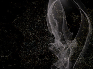 background with smoke