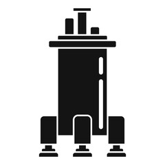 Poster - Space ship gravity icon. Simple illustration of space ship gravity vector icon for web design isolated on white background
