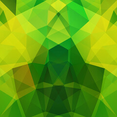 Wall Mural - Abstract geometric style green background. Green business background Vector illustration