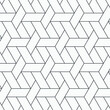 Geometric vector pattern, repeating seamless Hexagon Weave Background Pattern. Pattern is clean for fabric, wallpaper, printing. Pattern is on swatches panel.