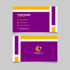 Poster - Creative business card template. Fit for your personal identity