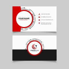 Poster - Creative business card template. Fit for your personal identity