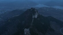 Aerial Photography Of Jinan Taishan Mountains