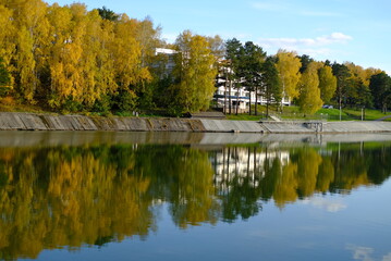 Wall Mural - autumn in the park