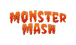 Monster mash lettering vector design, monster mash t shirt template