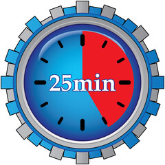 Wall Mural - 25 minutes icon