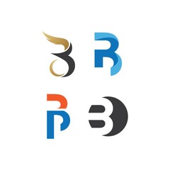 Sticker - B initial letter