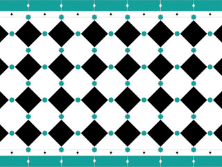 Islamic geometric pattern (Zelij)