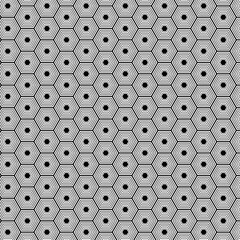 seamless pattern with hexagonal texture