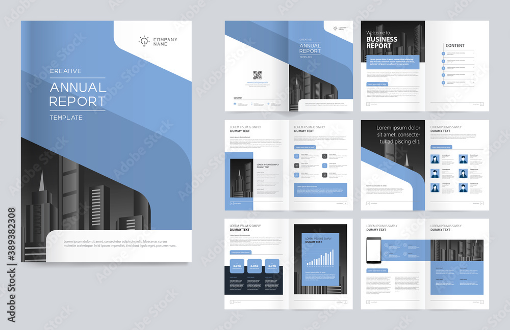 template layout design with cover page for company profile, annual report, brochures, flyers, presentations, leaflet, magazine, book .and a4 size scale for editable. - obrazy, fototapety, plakaty 