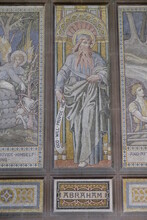 Victorian Pre-Raphaelite Mosaics In Chester Cathedral.