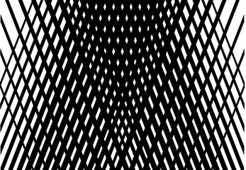 Fototapete - Network grid, mesh. Lattice, grating, trellis pattern, background and texture. Intersecting, interlock lines vector illustration. Lines, stripes forming an X. Abstract geometric illustration