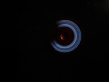 A Close View Of Spinner Game In Dark