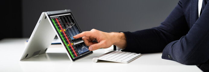 Poster - Stock Exchange Business Analyst Using Computer