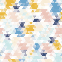 Poster - Abstract seamless pattern with texture of triangles. 