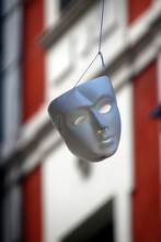 Mask Hanging In The Street
