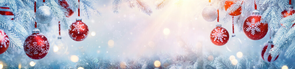 winter or christmas background