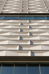 Poster - Exterior of modern architecture. Building abstract background