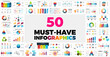 50 Must-Have Infographics for your presentation. Special Offer with my best info graphic templates.