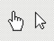 © SG- design - Pixel arrow web cursors
