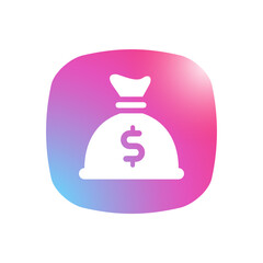 Poster - Money Bag - Mobile App Icon