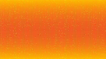 Orange Technology Background,Hi-tech Digital and Communication Concept design,Free Space For text in put,Vector illustration.