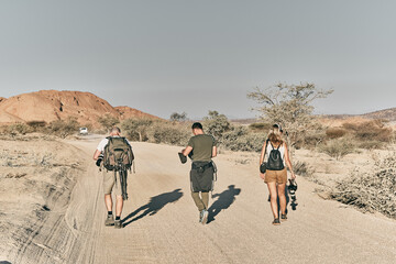 Wall Mural - Beautiful landscape view in Namibia, Africa