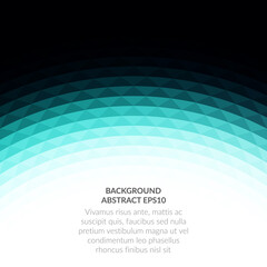Poster - An abstract background with a geometric texture of triangles. White copy space for text.