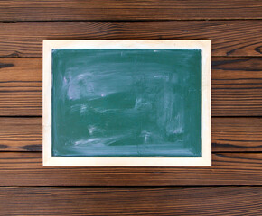 Wall Mural - chalk board green school