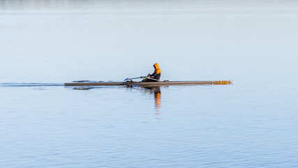 Wall Mural - Sculler 