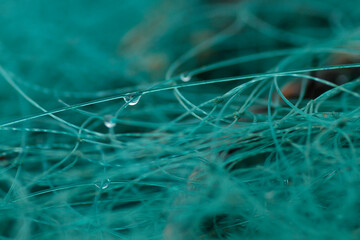 Fishnet close up