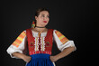 © muro - beautiful girl in slovak folk dress