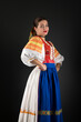 © muro - beautiful girl in slovak folk dress
