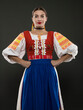 © muro - beautiful girl in slovak folk dress