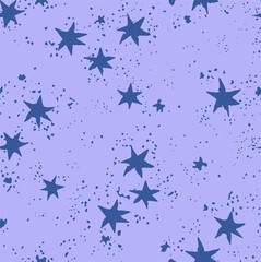 Wall Mural - star print pattern design vector