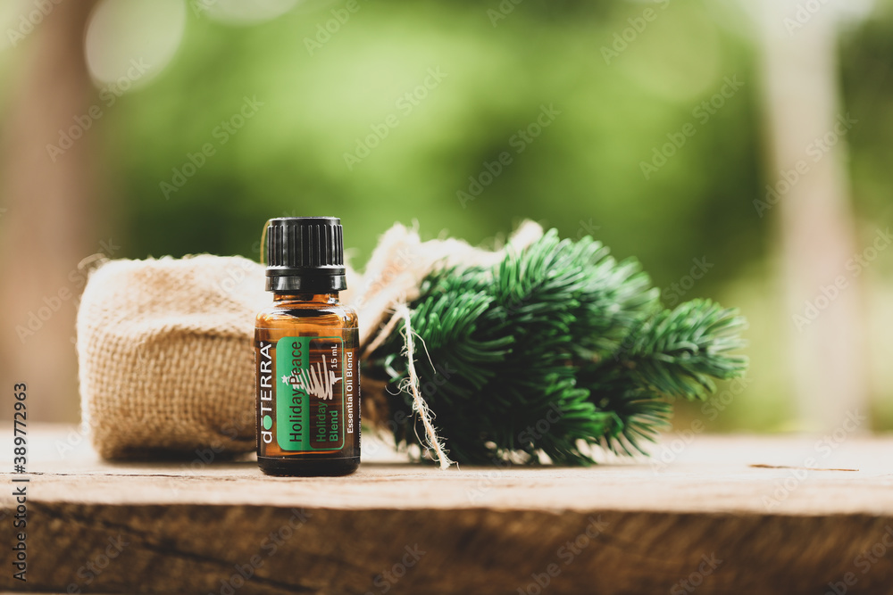 New South Wales / Australia - November 1 2020: Doterra essential