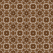 © City - Seamless Javanese batik pattern with smooth brown color concept.
