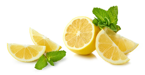 Poster - lemon and mint