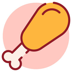 Sticker - Drumstick 