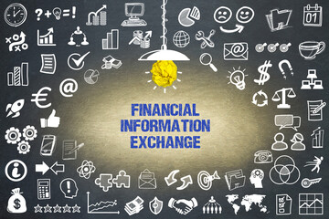 Canvas Print - Financial Information Exchange