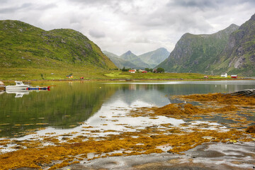 Wall Mural - Moskenstraumen, Lofoten islands