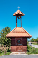 Wall Mural - old wooden belfry