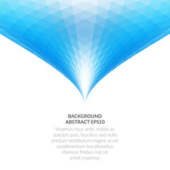 Poster - Abstract background with geometric texture. White copy space for text.