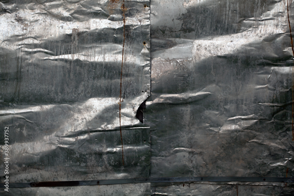 Tin Surfaces Rasters Metal tin surface. Steel rusty texture. The surface is deformed iron ...