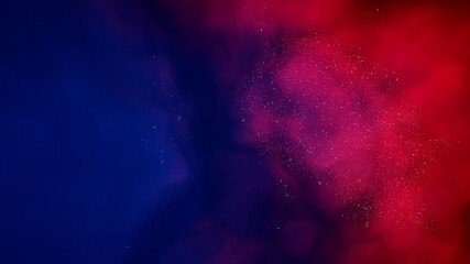 Wall Mural - red-violet nebula in outer space, horsehead nebula, unusual colorful nebula in a distant galaxy, red