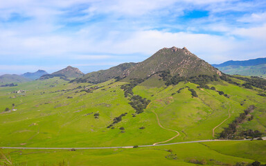 Poster - Cerro San Luis Obispo landscape